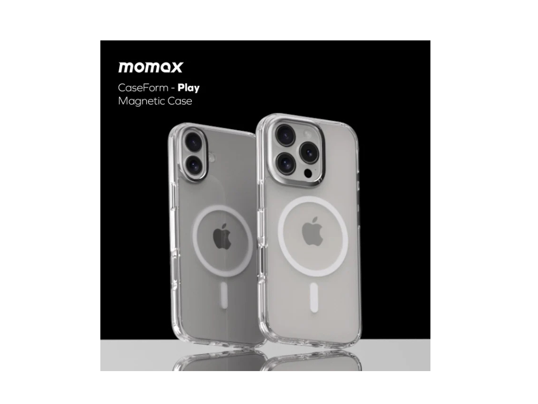Buy Momax CaseForm Play iPhone 16 Pro Max Clear Case with MagSafe in Qatar Buy Momax CaseForm Play iPhone 16 Pro Max Clear Case with MagSafe in Qatar
